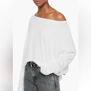 AllSaints Rita   Long Sleeve Owersized  Shirt